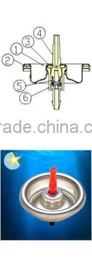 Nylon Lighter Refill Gas Spray Valve With Actuator photo-5