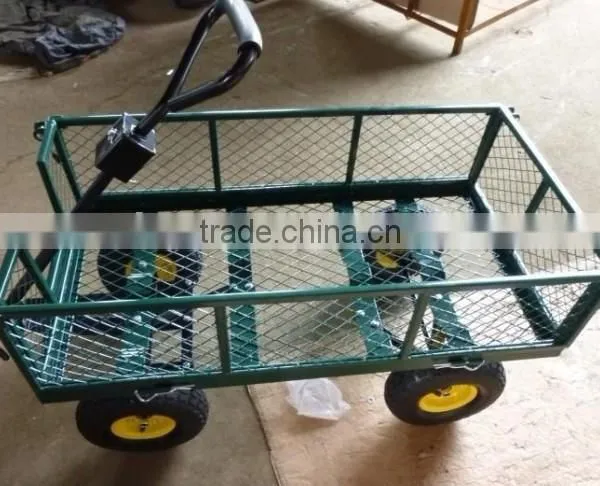 Hot Sale and High Quality Folding Beach Wagon Garden Tool Cart photo-3