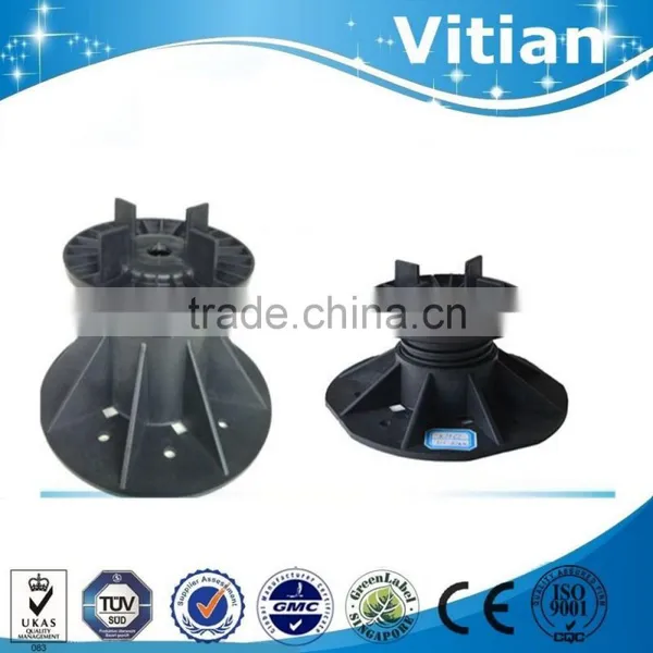 Outdoor Adjustable Plastic Pedestals for Marble Support