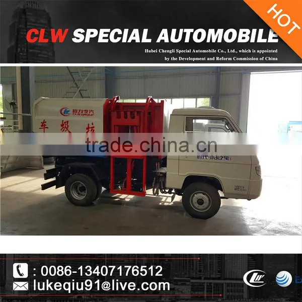 Dongfeng 2 Tons Mini Garbage Lift Truck for Sales photo-3