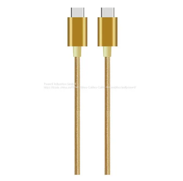 USB-A to USB-C Cable With Metal TP004