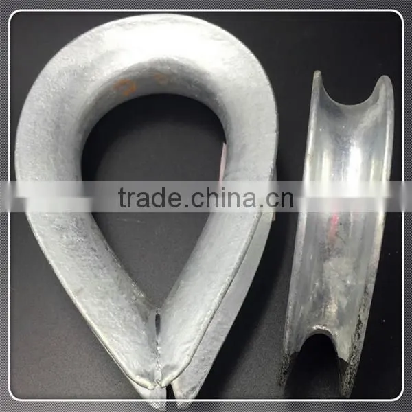 Electric Power Fittings Galvanized Thimble