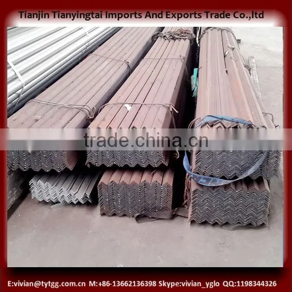 Hot Rolled Black Iron Steel Angle