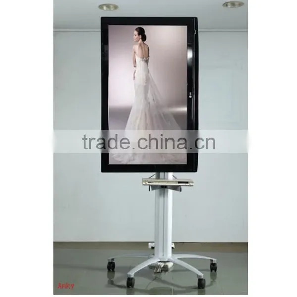 Customized Removable Floor Metal Corner tv Stand photo-3