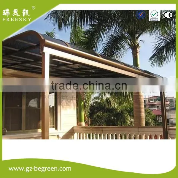 Aluminum Waterproof Wall Mounted Terrace Outdoor Patio Covering for Sunshade photo-3