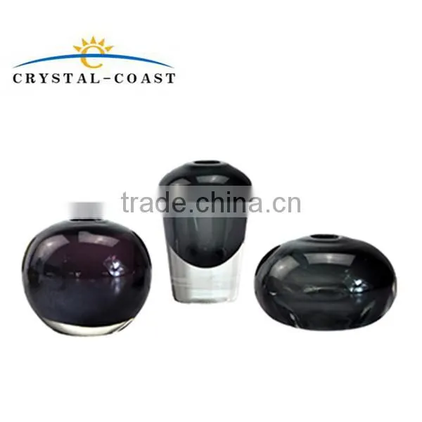HAND BLOWN GREEN COLOR 30-500ML FRAGRANCES AROMA GLASS DIFFUSER BOTTLE photo-4