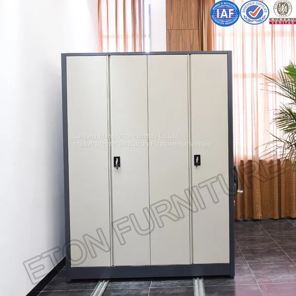Metal Mobile Manual Mass Filing Cabinet photo-3