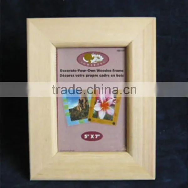 Eco-friendly Unfinished Customized Wooden Photo Picture Frame With FSC/ ISO 9001/14001/SEDEX photo-4