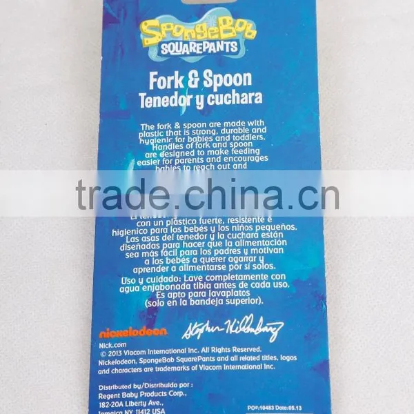 Baby Cutlery Set Includes Fork and Spoon Wholesale Baby Flatware Sets photo-4