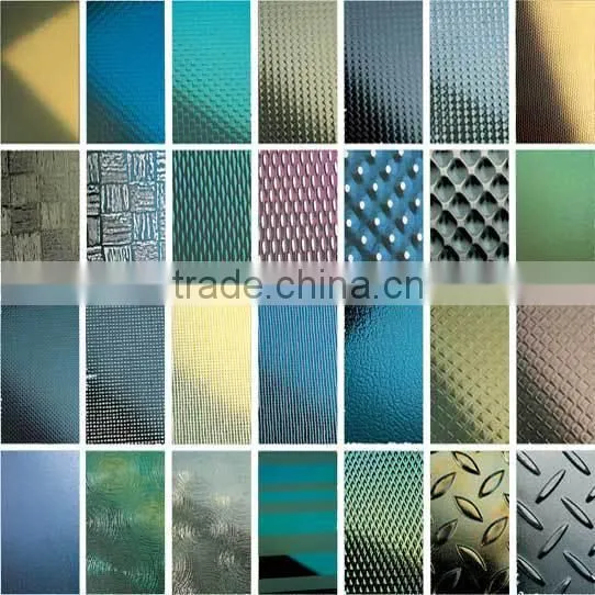 Foshan 304 1.0mm Etching Bronze Color Decorative Stainless Steel Sheet for Decoration photo-3