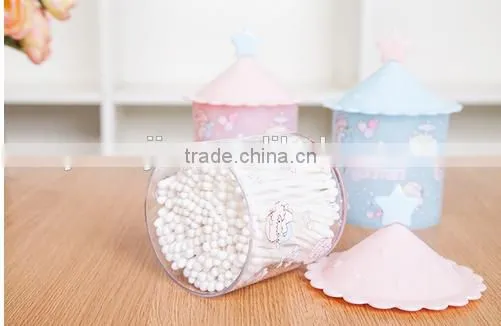 Wholesale Stock Small Order Plastic Multifunction Button Swab Storage Box photo-2
