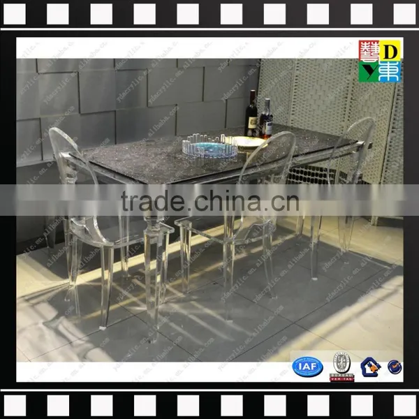 Factory Wholesale Square Acrylic Dinning Table From Shenzhen Yidong photo-2