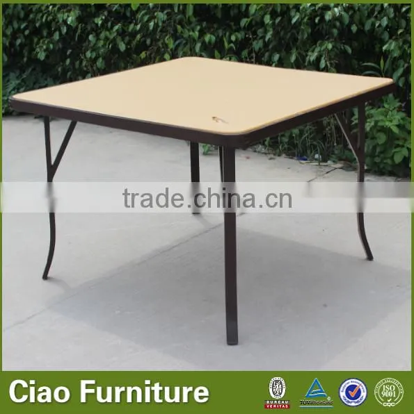 Hot Sell Garden Furniture Aluminium Frame Acrylic Coffee Table photo-2