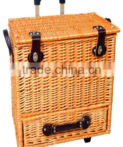 Factory Directly Supply Cheap Wicker Shopping Trolley for Supermarket photo-5