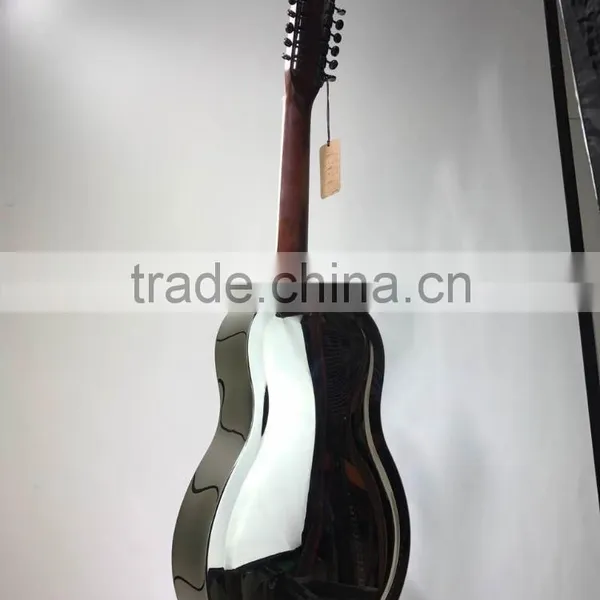 12 String Tri-cone Copper Alloy Resonator Guitar photo-2