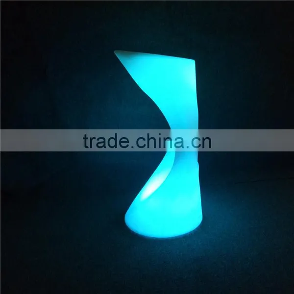 Nightclub Furniture LED Illuminated Bar Furniture Popular High Commercial Bar Stools photo-4