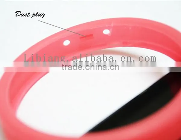 Rainbow Color Multifunctional Universal Silica Gel Hand Ring photo-5