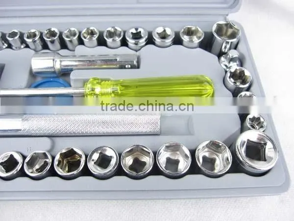 40pcs Socket Set 1/4 3/8 photo-4