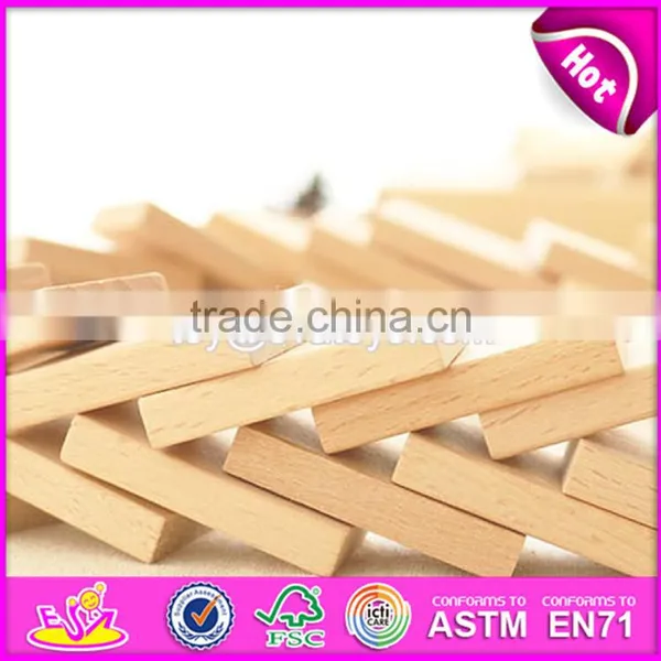 В 2017 году новый дизайн забавных деревянных домино для детей в продаже W15A075 photo-2