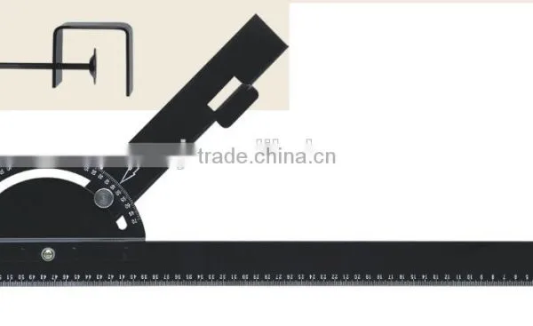 adjustable square angle ruler with protractor