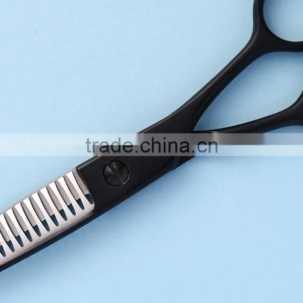 CA-623DB 6inch 23teeth Black Coated Pet Thinning Scissors photo-3