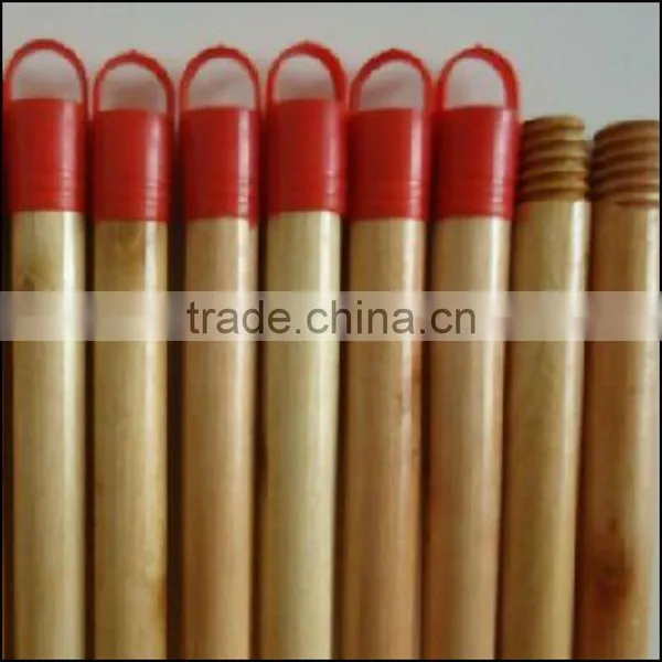 Smooth Varnishing Wooden Broom Handles/painted Wooden Broom Stick photo-2