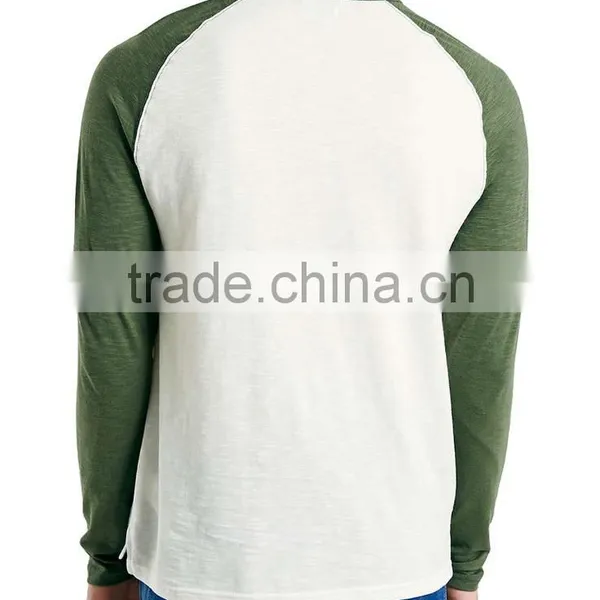 Wholesale Men's t Shirt Custom Fitness Apparel 2015 Fashionable Long Sleeves Men T Shirt photo-3