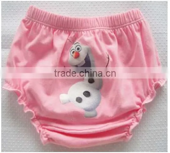 2016 Baby Clothes Baby Bloomers Frozen Bloomers Printed Animal Bloomer Underwear photo-3