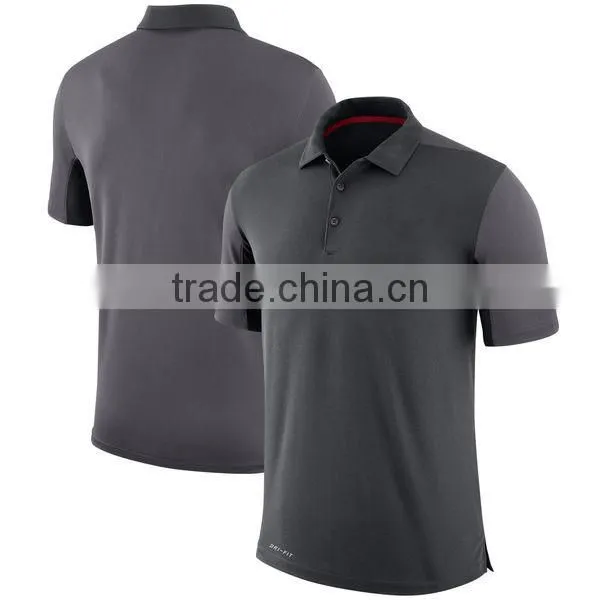 MGOO High Quality 100% Polyester T Shirts Short Sleeve Dry Fit Design Your Own Polo T Shirt photo-2