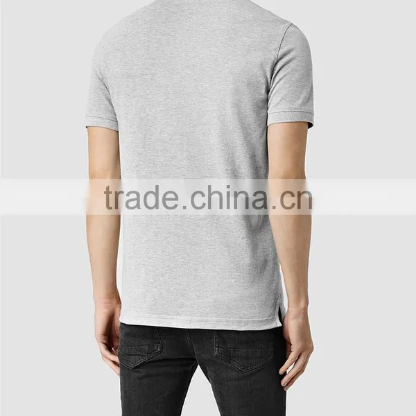 MGOO Custom Logos Grey Marvel Polo Shirts Tops Golf Polo Embroidery Teamwear Comfortable Cotton Spandex Shirts photo-4