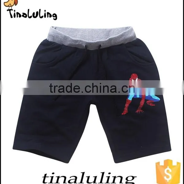 New Arrival Boys Spiderman Pants Latest Design Baby Frock Children Shorts photo-5