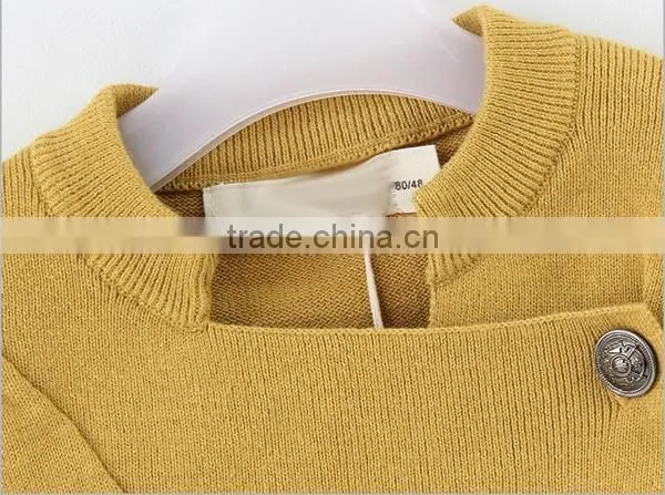 Single Breasted Irregular Boys Fashion Cardigan Sweater photo-3