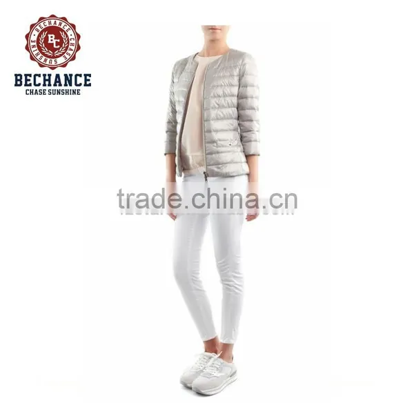 AB2302 Women High Quality Ultralight Quilted Down Jackets photo-3