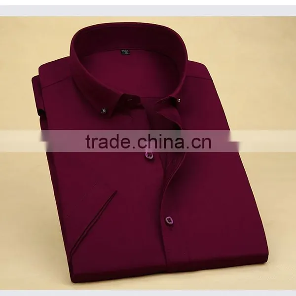 Black and White Striped Short-sleeve Shirt Cotton Business and Leisure Travelers No-iron Cultivate One's Morality Men's Button-d photo-4