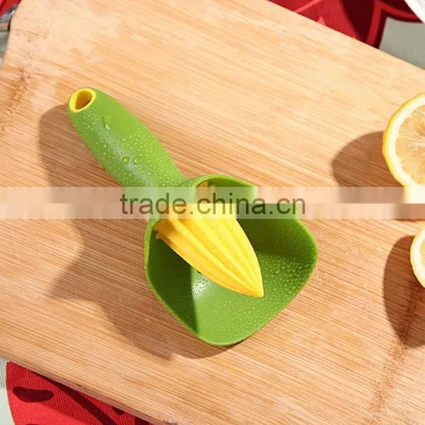 1PC Creative Manual Fruit Lemon Juice Kitchen Accessories Manual Juice Extractor Lemon Garlic Press Home Silicone KC1468 photo-3