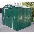 DIY Apex Metal Shed Steel / Pent Garden Sheds / Carport Shed With Gable Roof 6x4 Feet