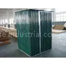 OEM Movable Portable Metal Tool Shed With 10yrs Anti-rusting Warranty 6x4 / 4x4 Feet