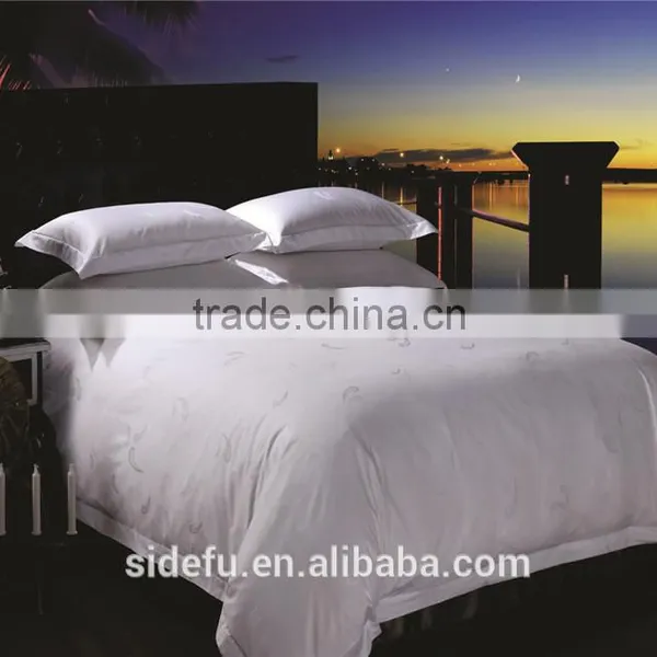 Luxury Hot Sell Jacquard Hotel Bed Linen Bedding Set photo-5