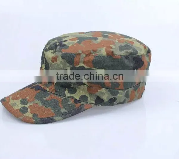 2016 Blank Outdoor Camo Flat Bill Hats Caps