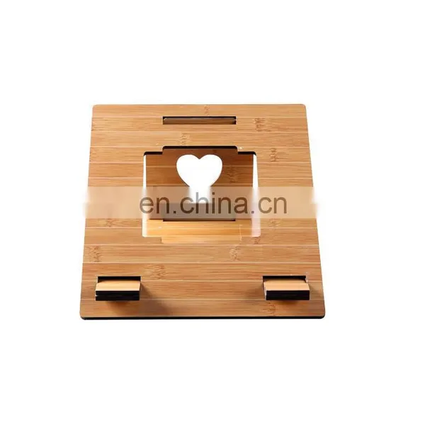 Simple Design Custom Logo Wood Office Gift Wooden Laptop Desk With Best Selling photo-6