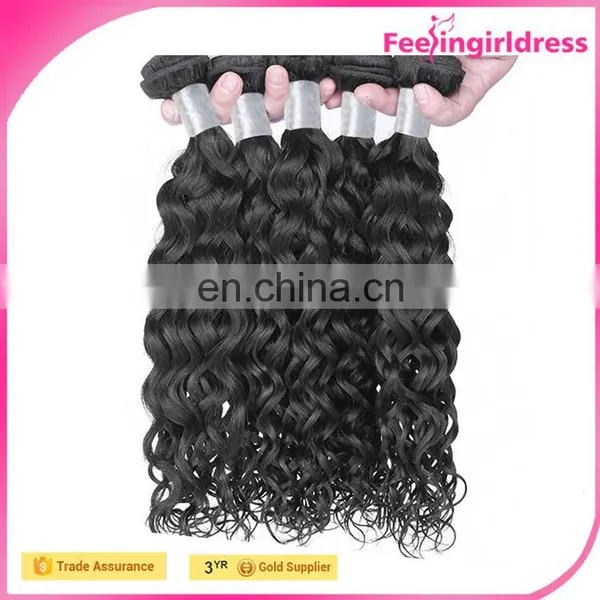 Fashion Hairstyle Black Natural Curly Real Sew In Human Human Extensions photo-4