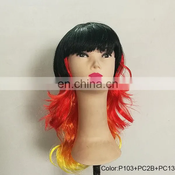 Germany Fan's Party Wigs P-W213