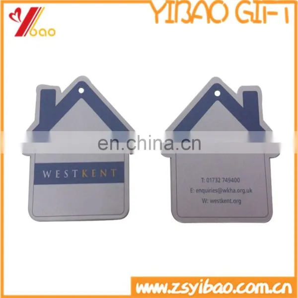 Promotional House Shape Hanger Paper Home Air Freshener Car Perfume/paper Car Air Freshener
