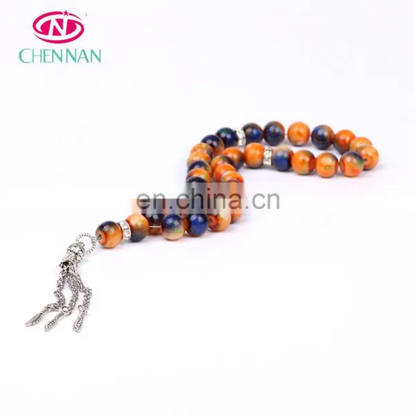 33 Pcs Amber Prayer Beads Turkish Prayer Beads for Rosary Making