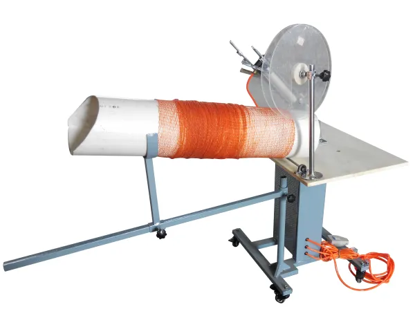 Fruit Mesh Bag Use Pneumatic Semi-auto Double Clipping Machine photo-3