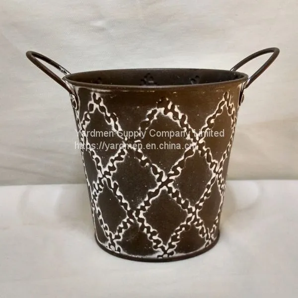 2018 New Desgin of Metal Flower Pot for Decoration From China Supplier photo-4