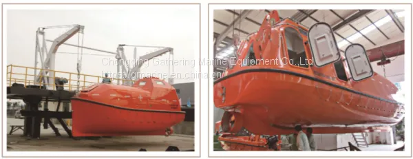 Totally Enclosed Free Fall Type Common Type Lifeboat photo-4
