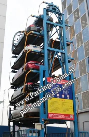 Вертикально-ротативная умная система парковки от компании China Dayang Parking продается по низкой цене. Циклическое паркование.