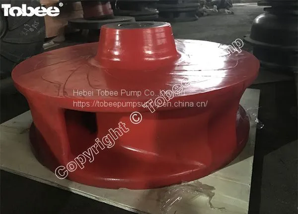 Slurry Pump Spare Parts E4147U38 Polyurethane Impeller photo-2