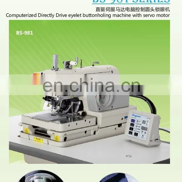 Best Price Computerized Direct Eyelet Button Sewing Machine photo-4